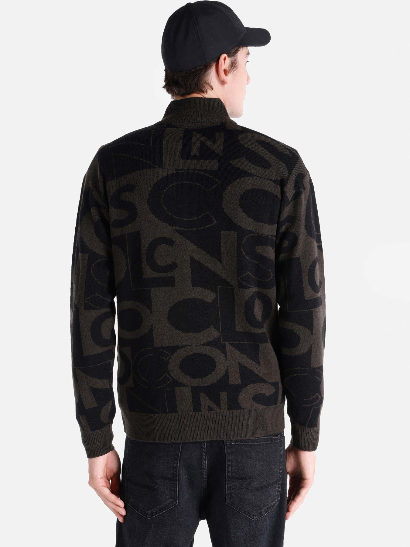 Кофты и свитера Colin’s модель CL1065574_Q1.V1_BLK Фото