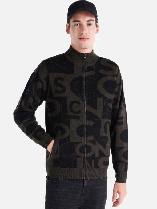 Кофты и свитера Colin’s модель CL1065574_Q1.V1_BLK Фото