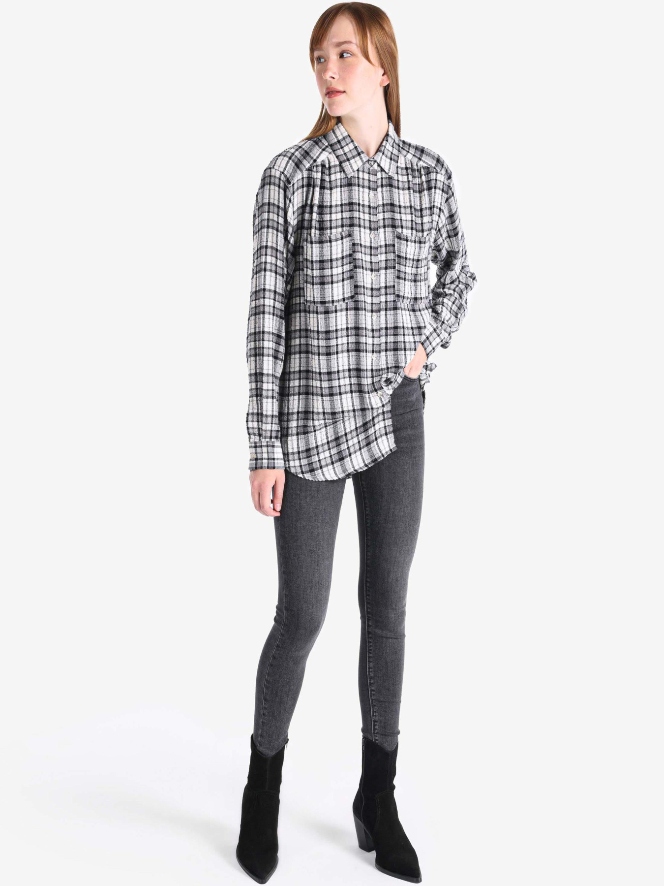 Рубашки Colin’s модель CL1065040_Q1.V1_BLK Фото