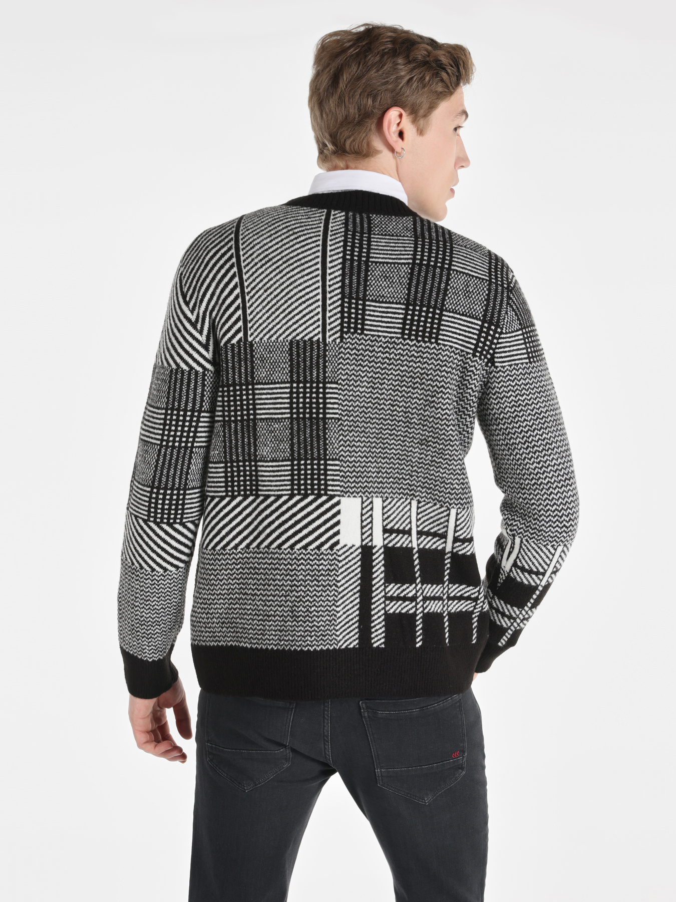 Кофты и свитера Colin’s модель CL1065744_Q1.V1_BLK Фото