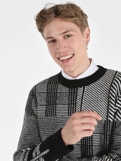 Кофты и свитера Colin’s модель CL1065744_Q1.V1_BLK — фото 4 - INTERTOP