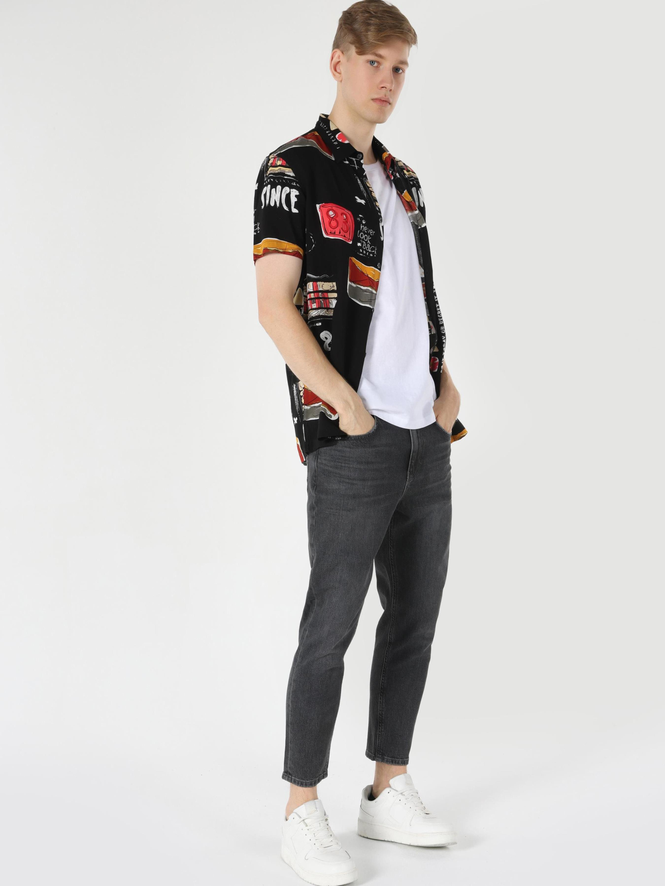 Сорочки Colin’s модель CL1062816_Q1.V1_BLK Фото