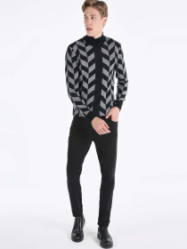 Кофты и свитера Colin’s модель CL1061738_Q1.V1_BLK Фото