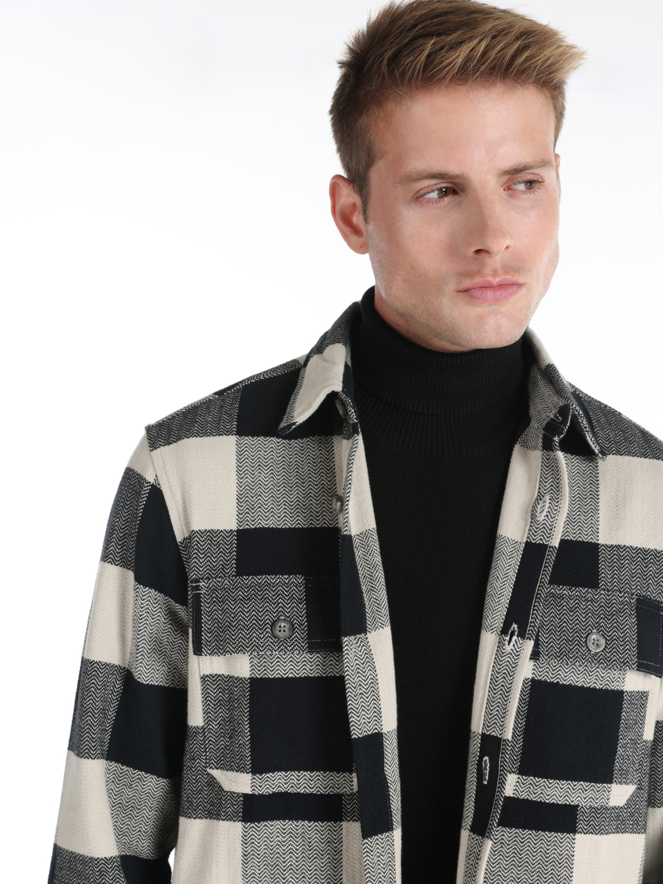 Сорочки Colin’s модель CL1065944_Q1.V1_BLK Фото