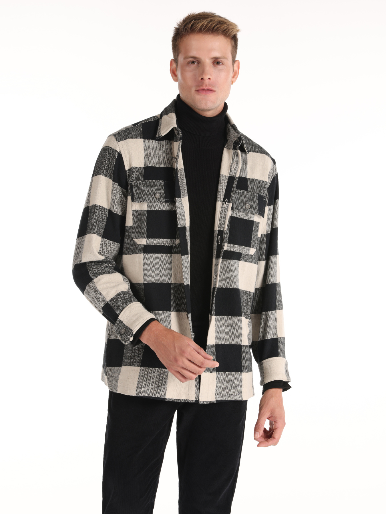 Сорочки Colin’s модель CL1065944_Q1.V1_BLK Фото