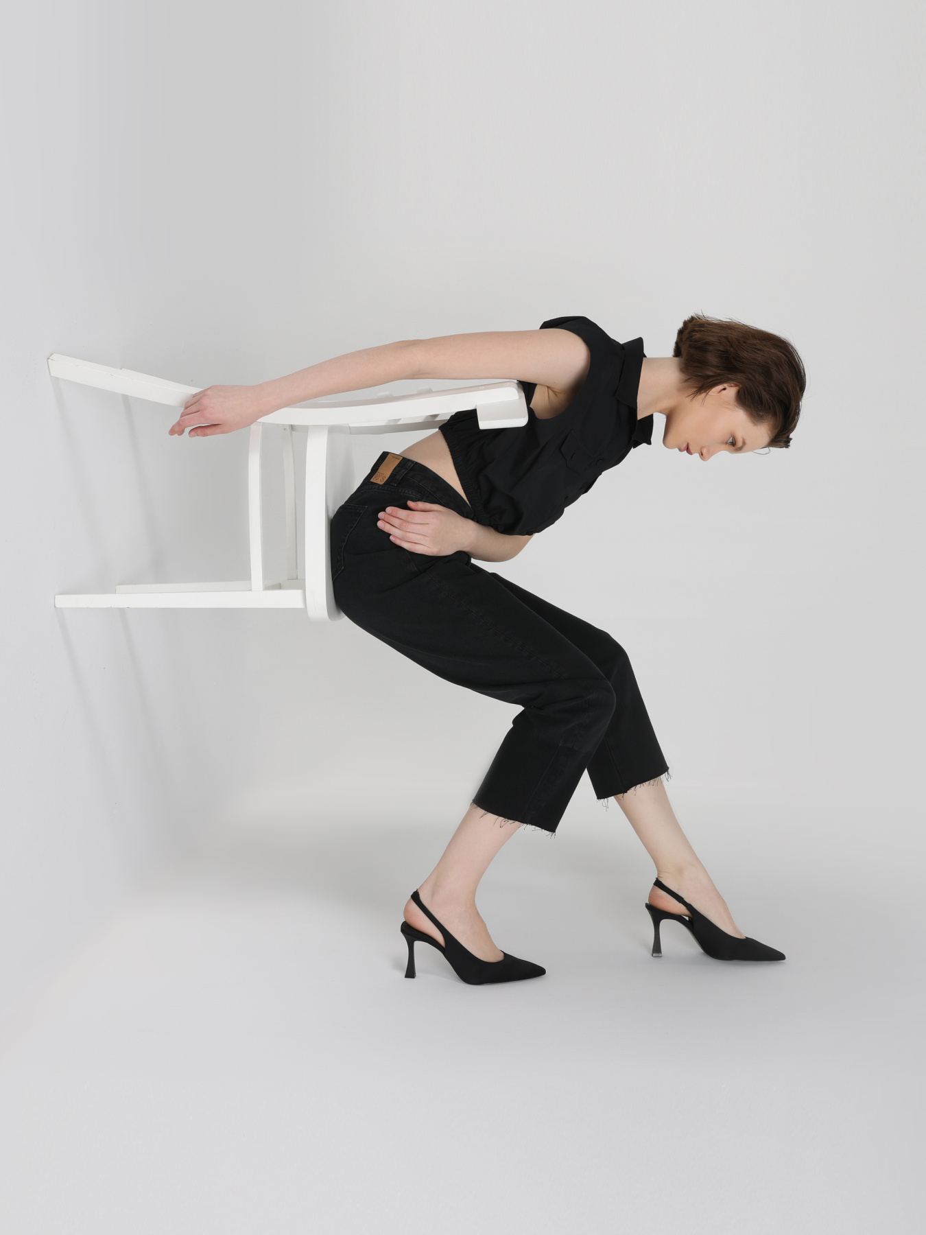 Рубашки Colin’s модель CL1063852_Q1.V1_BLK Фото