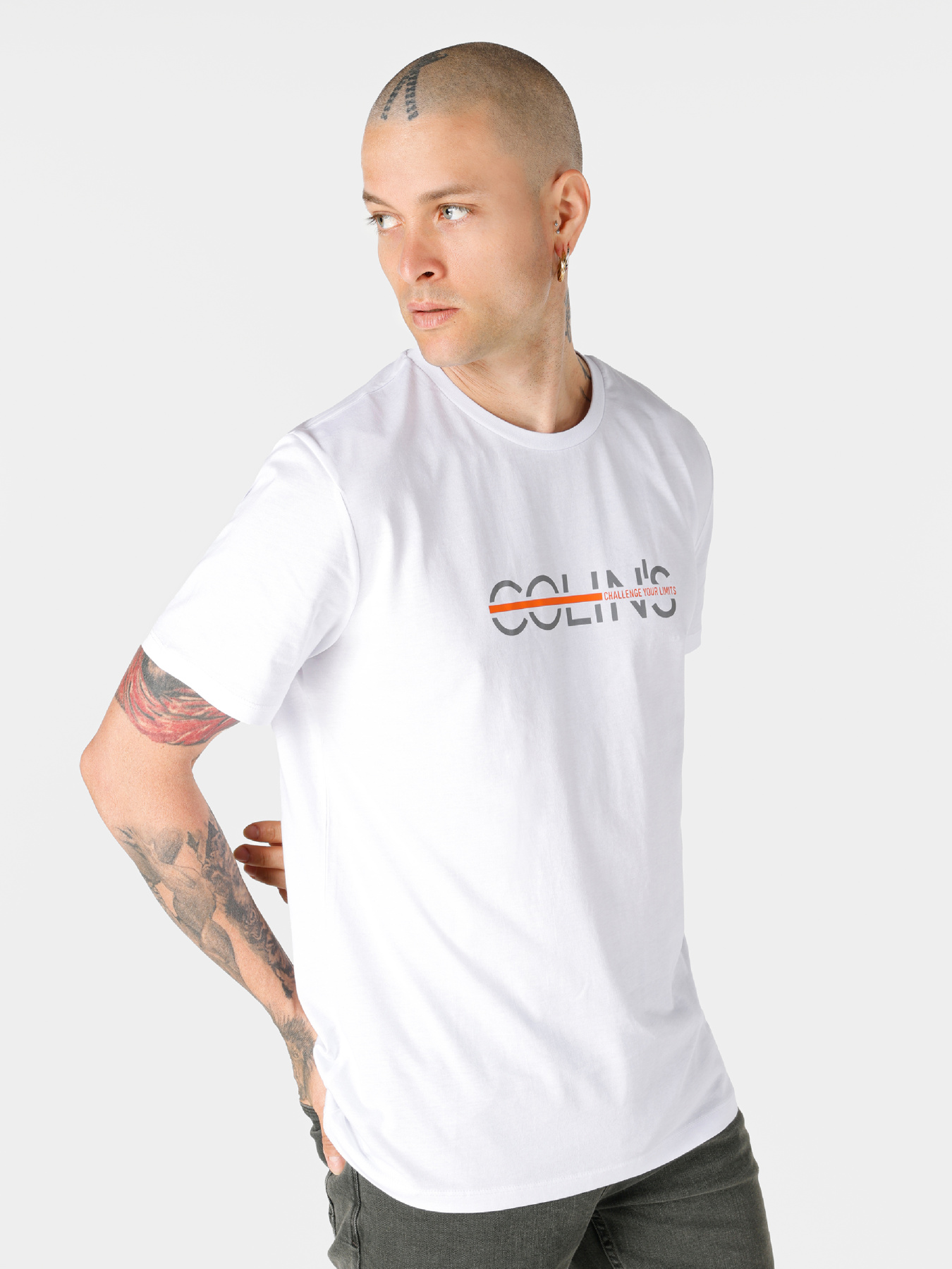 Футболки и поло Colin’s модель CL1066614_Q1.V1_WHT Фото