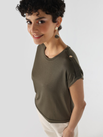 Футболки і поло Colin’s модель CL1062522_Q1.V1_KHA Футболки і поло Colin’s модель CL1062522_Q1.V1_KHA Фото