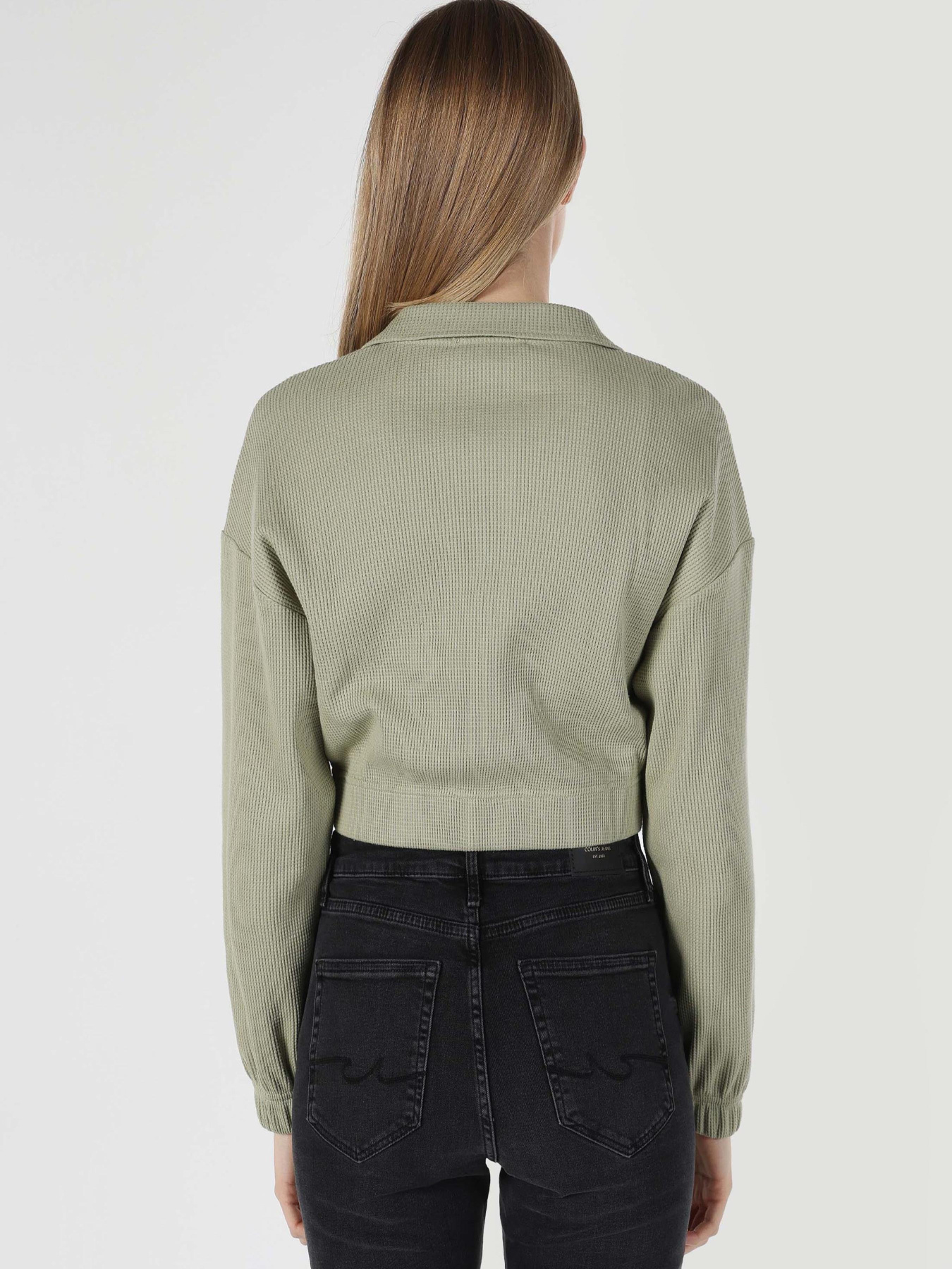 Худи и свитшоты Colin’s модель CL1062014_Q1.V1_OLV Фото