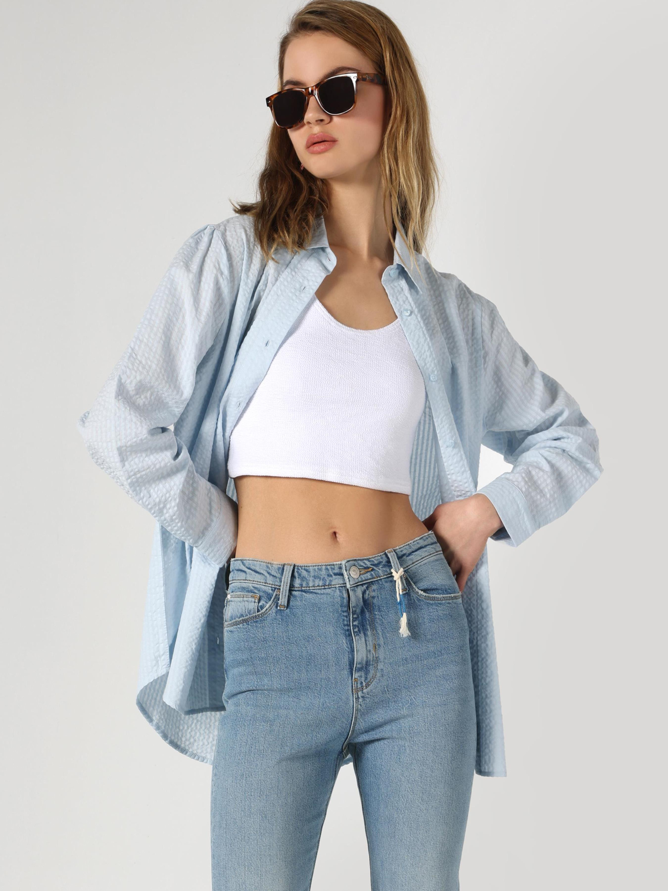 Рубашки Colin’s модель CL1062916_Q1.V1_BLE Фото