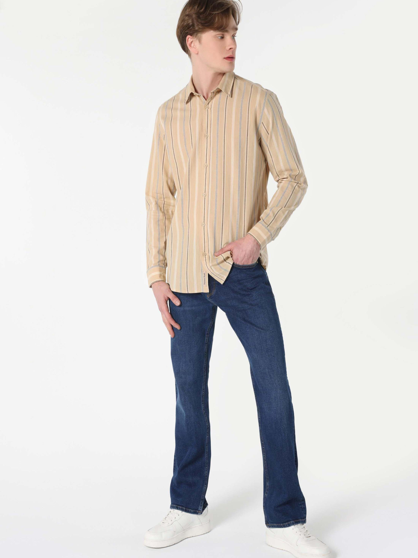 Сорочки Colin’s модель CL1063157_Q1.V1_BEI Фото