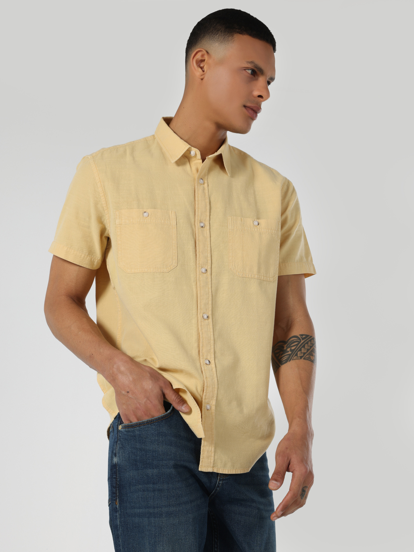 Сорочки Colin’s модель CL1063641_Q1.V1_YLS Фото