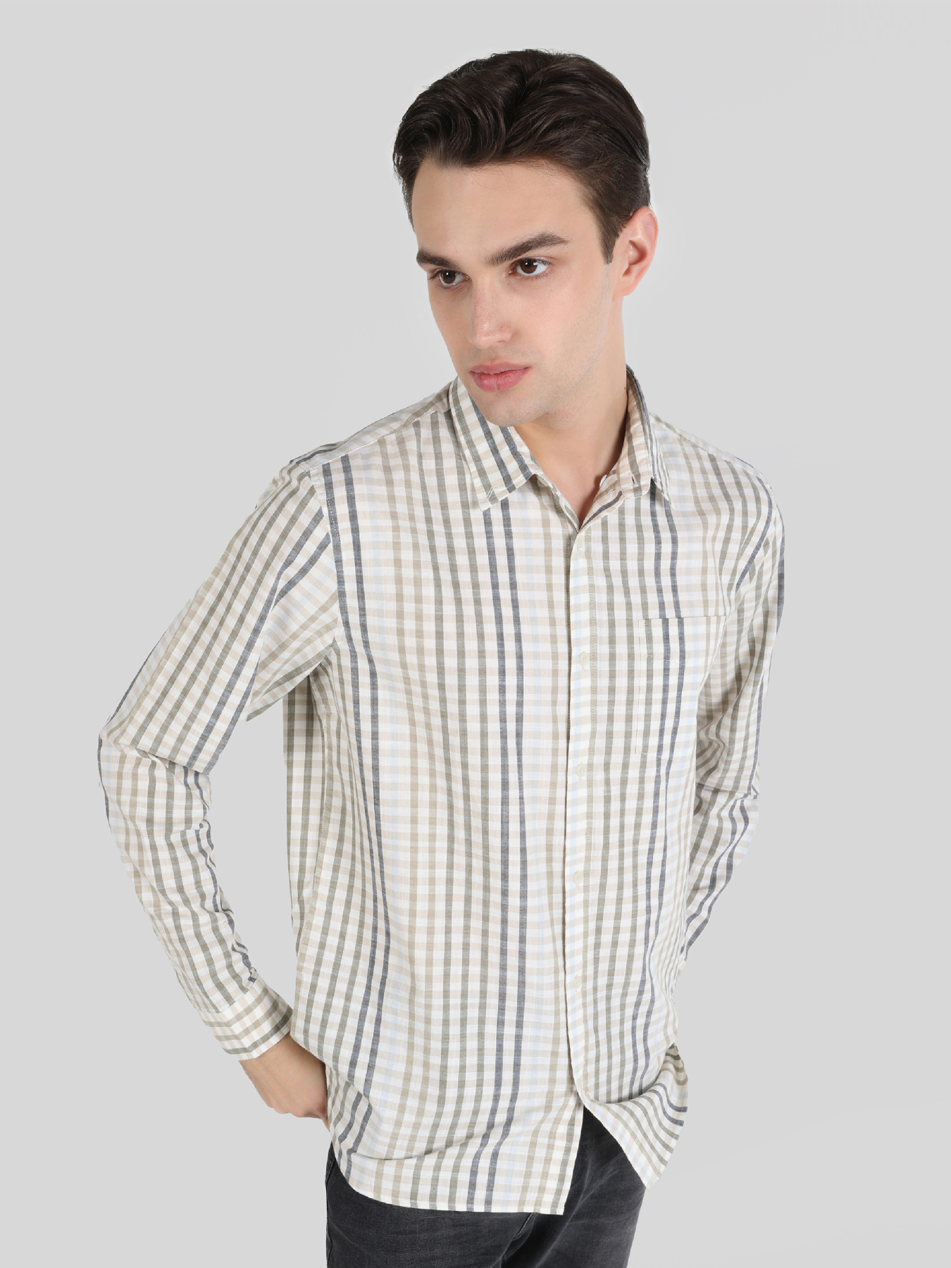 Сорочки Colin’s модель CL1064197_Q1.V1_KHA Фото