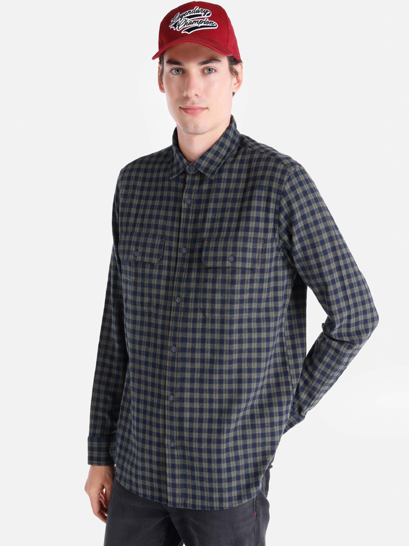 Рубашки Colin’s модель CL1064665_Q1.V1_KHA Фото