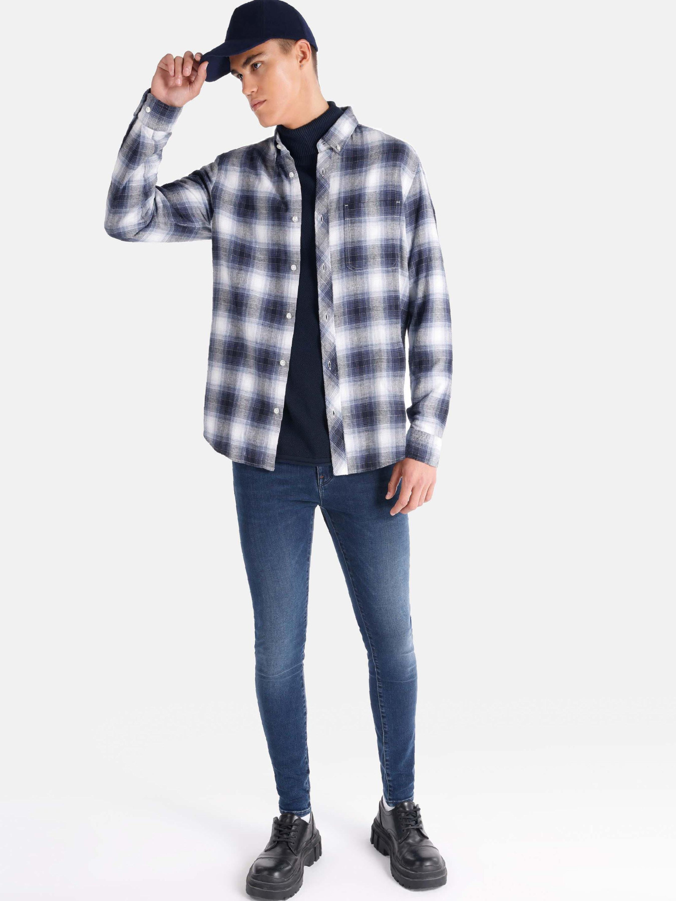 Рубашки Colin’s модель CL1064910_Q1.V1_BLU Фото