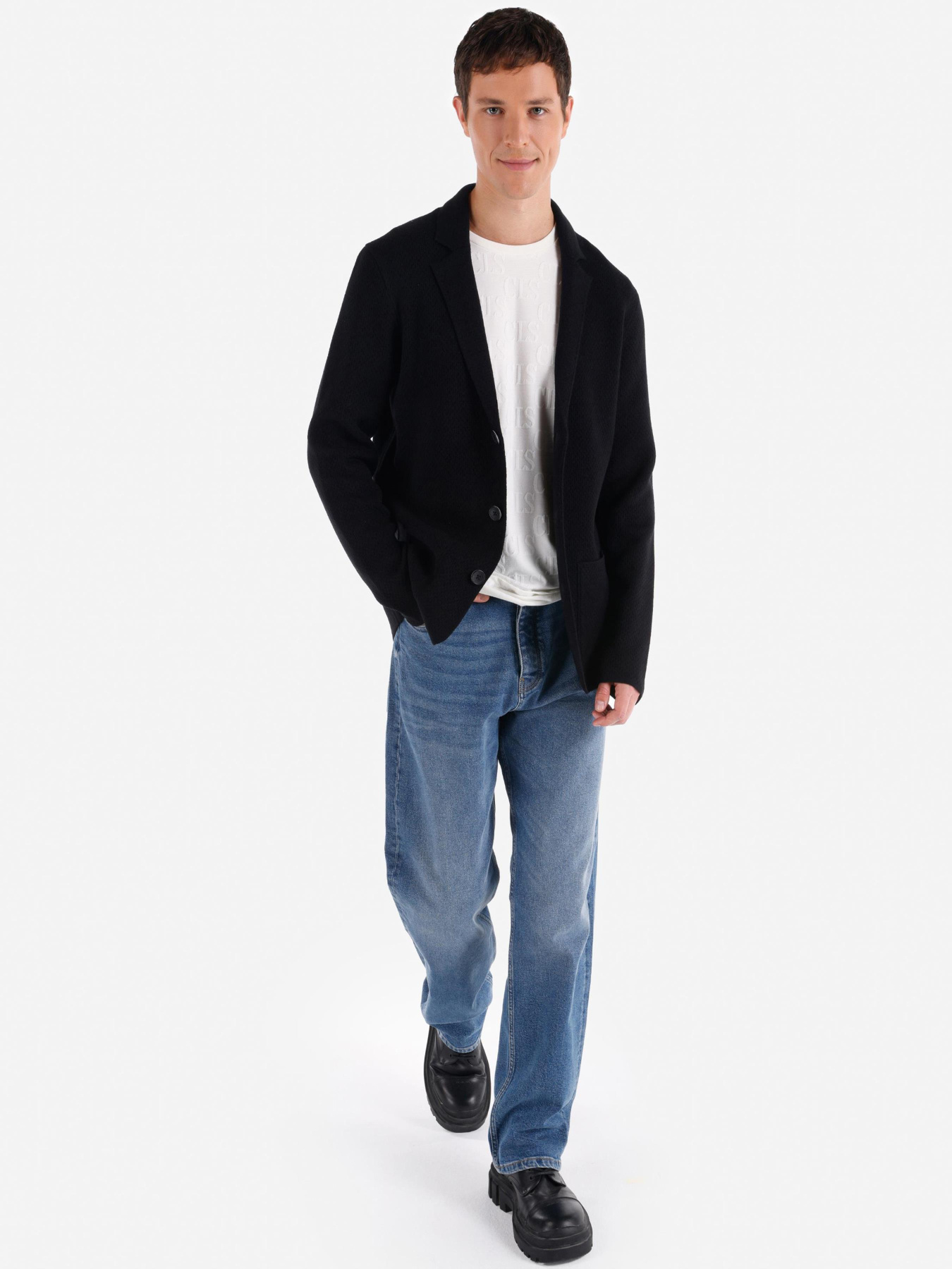 Худи и свитшоты Colin’s модель CL1054932_Q1.V1_BLK Фото