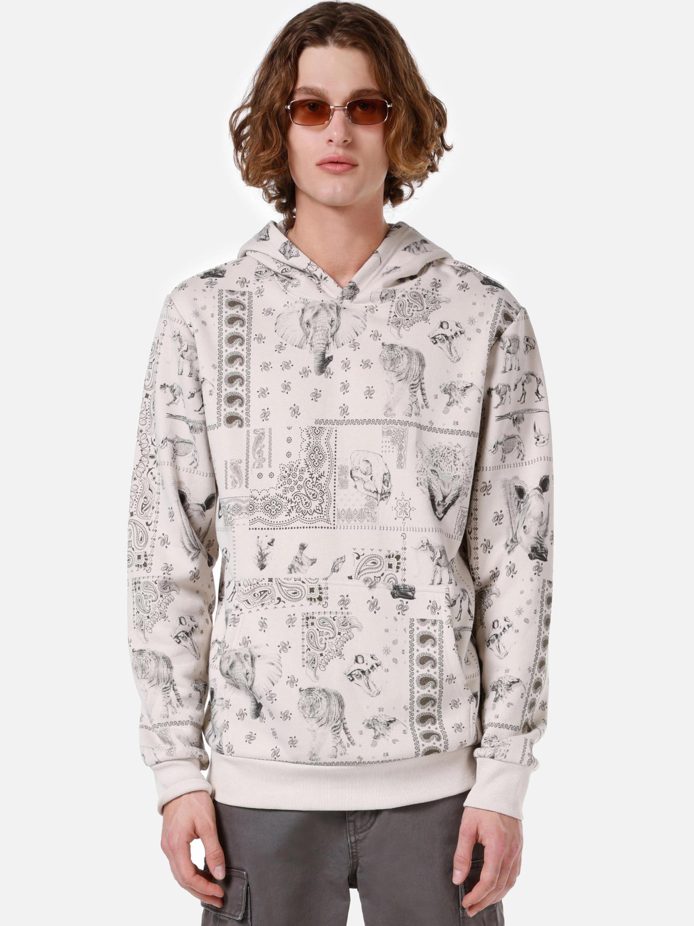 Худи и свитшоты Colin’s модель CL1061752_Q1.V1_BEI Фото