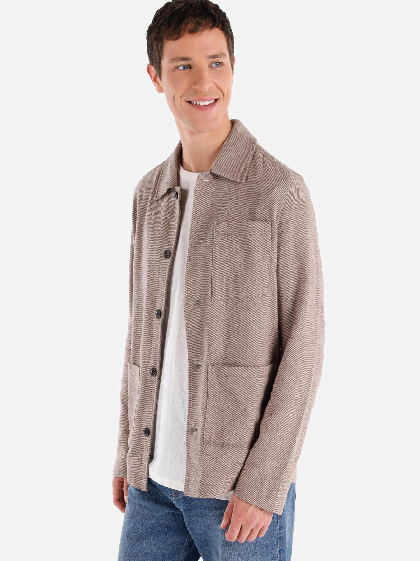 Рубашки Colin’s модель CL1064898_Q1.V1_BEI Фото