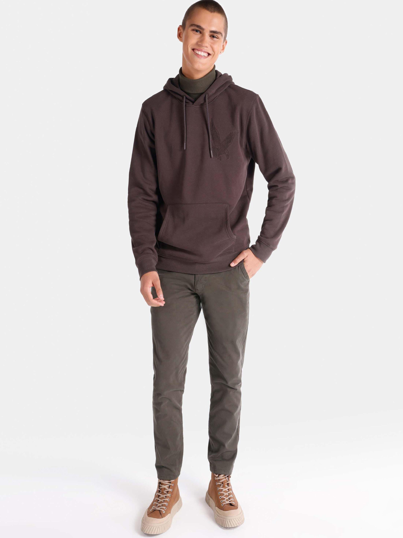 Худи и свитшоты Colin’s модель CL1065604_Q1.V1_DBR Фото