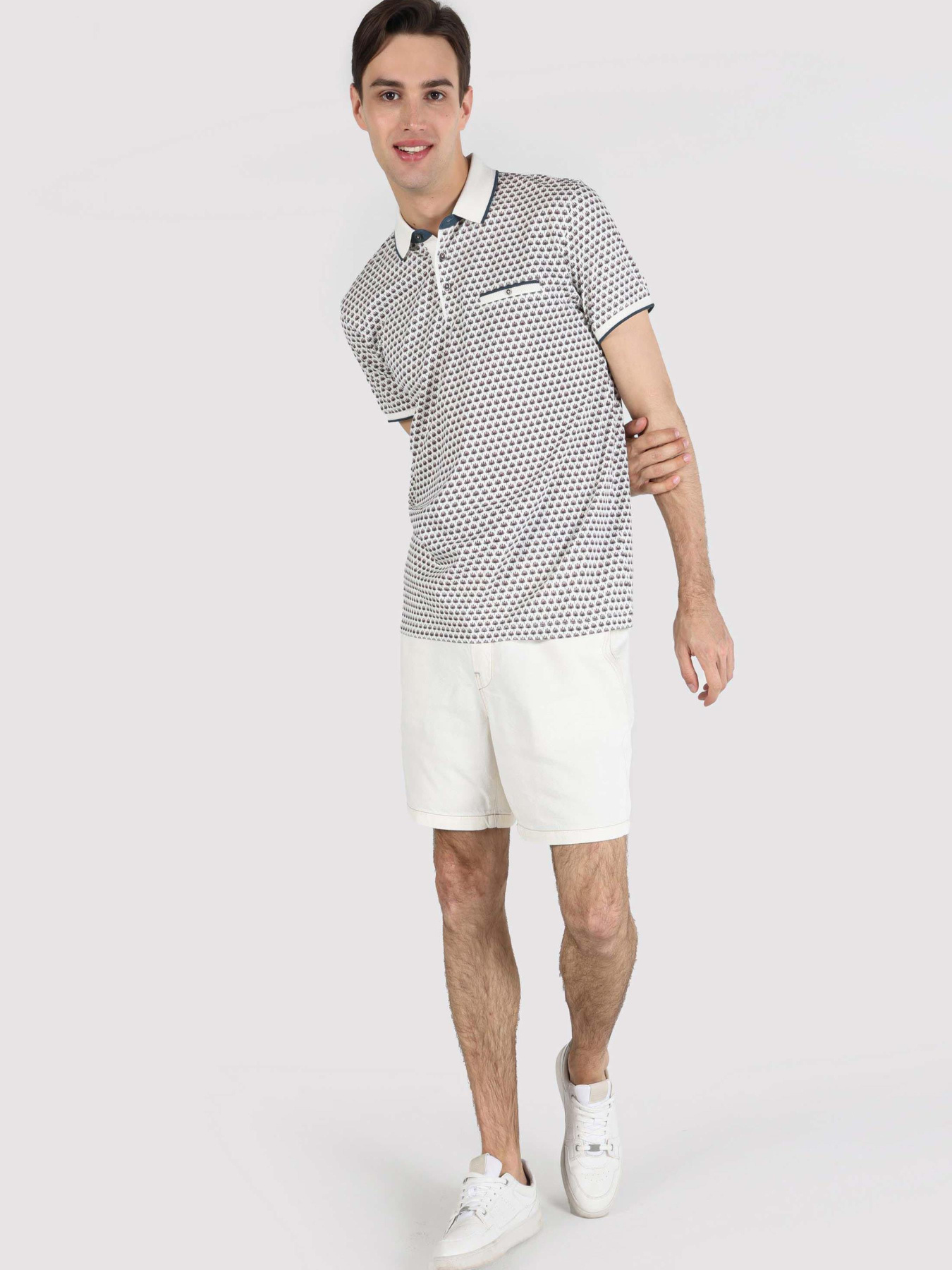 Футболки и поло Colin’s модель CL1062770_Q1.V1_ECR Фото