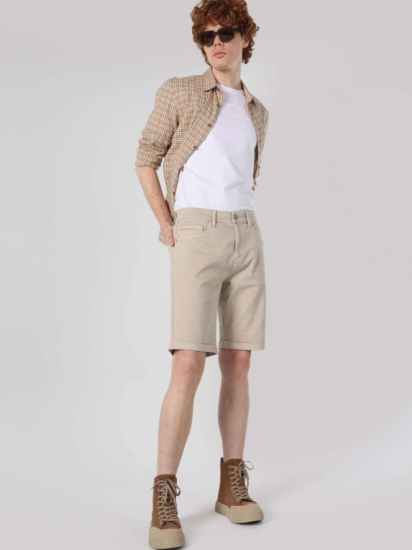 Шорти Colin’s модель CL1062644_Q1.V1_BEI Фото