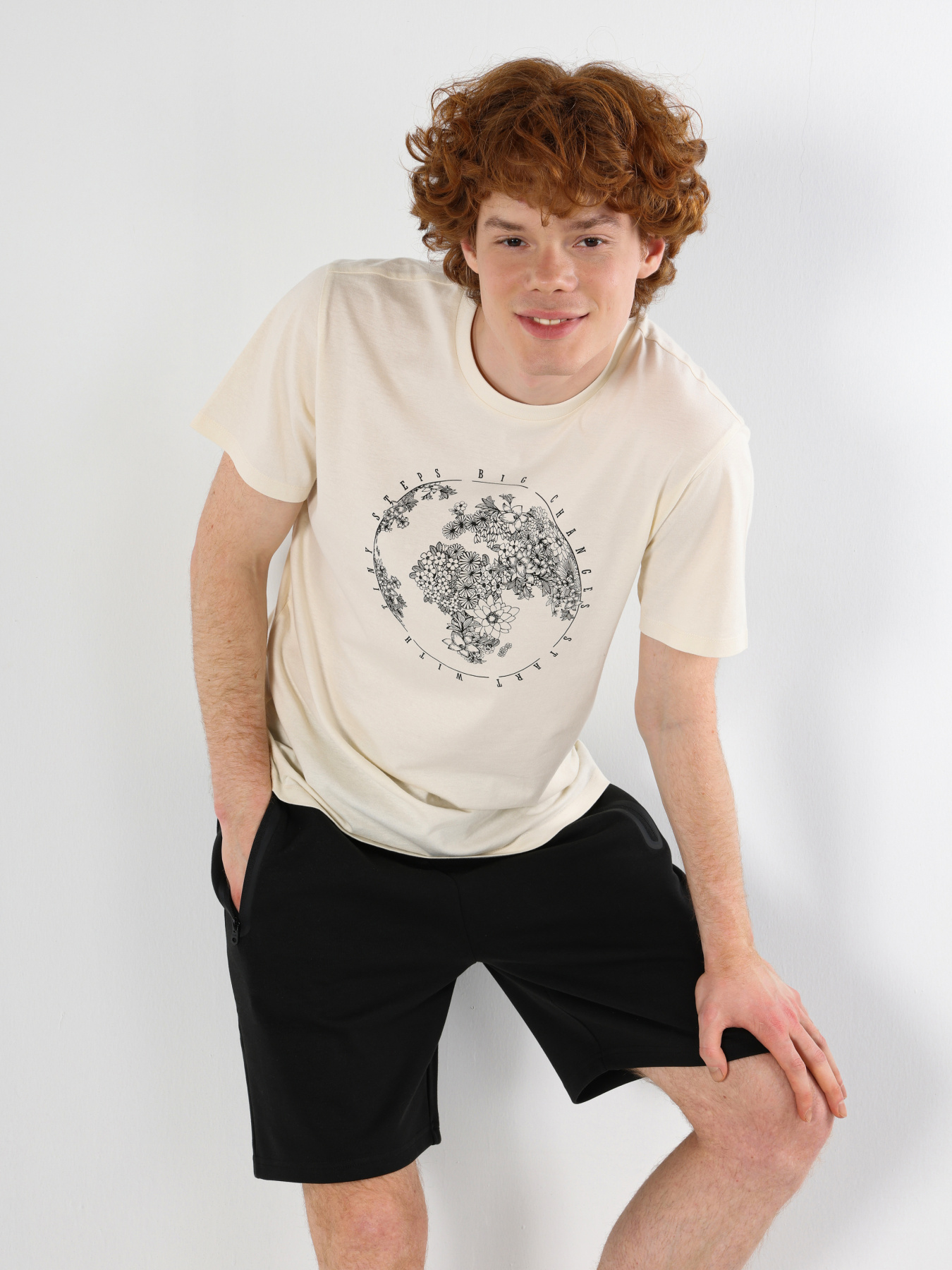 Футболки и поло Colin’s модель CL1062714_Q1.V1_ECR Фото