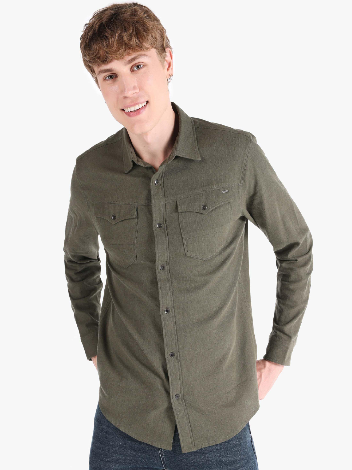 Сорочки Colin’s модель CL1066406_Q1.V1_KHA Фото