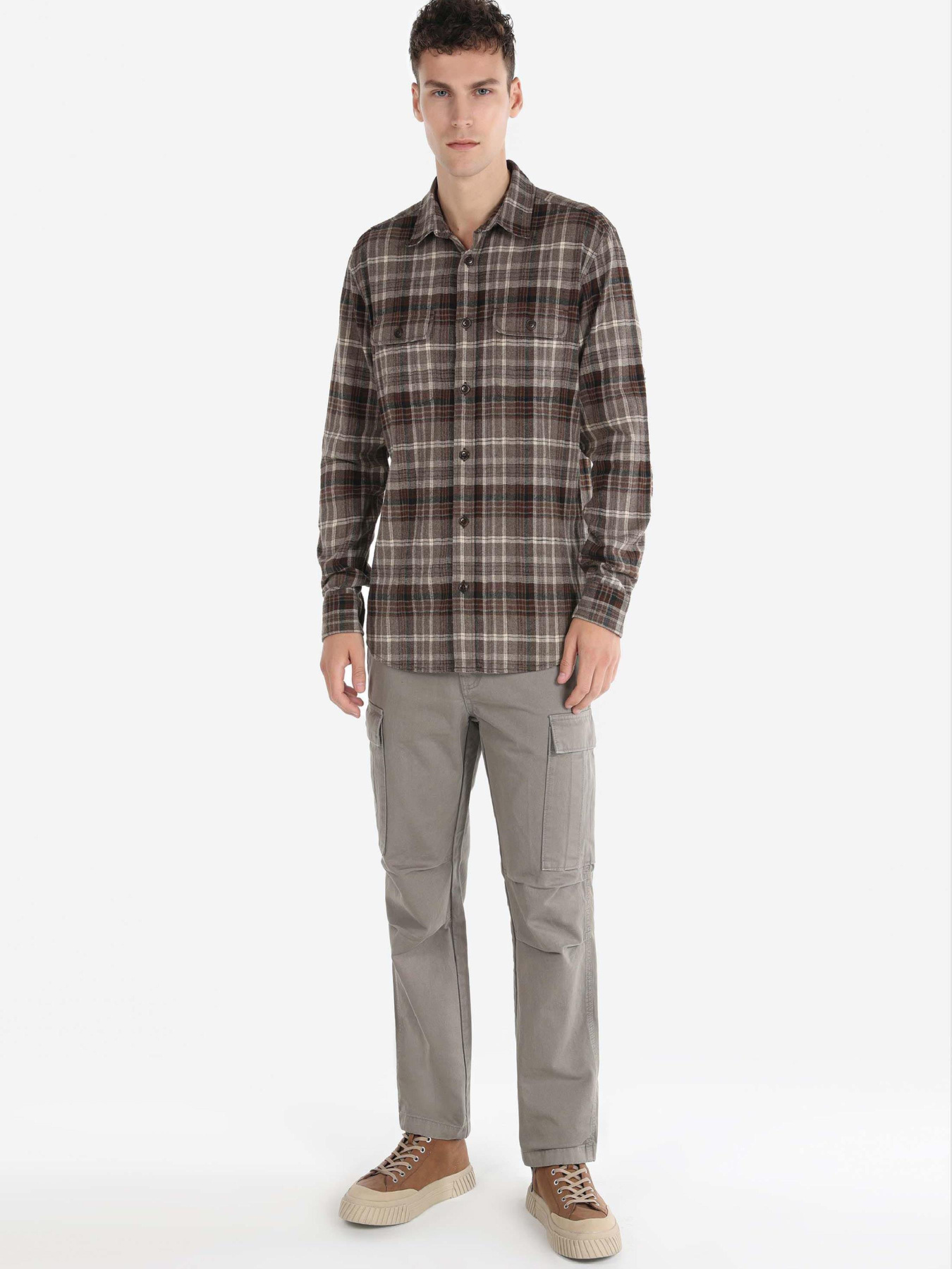 Рубашки Colin’s модель CL1065943_Q1.V1_BRW Фото