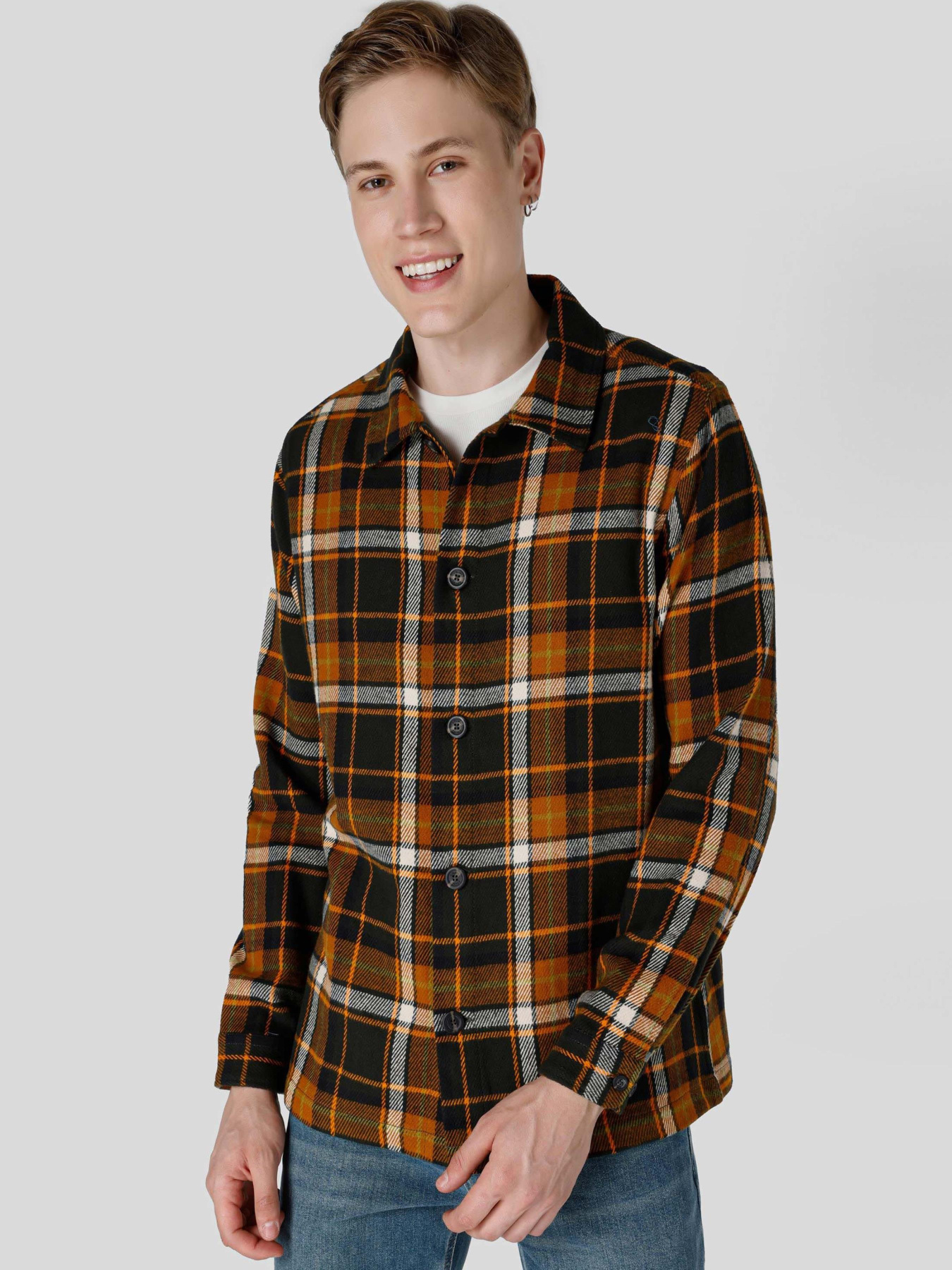 Рубашки Colin’s модель CL1064802_Q1.V1_GRE Фото