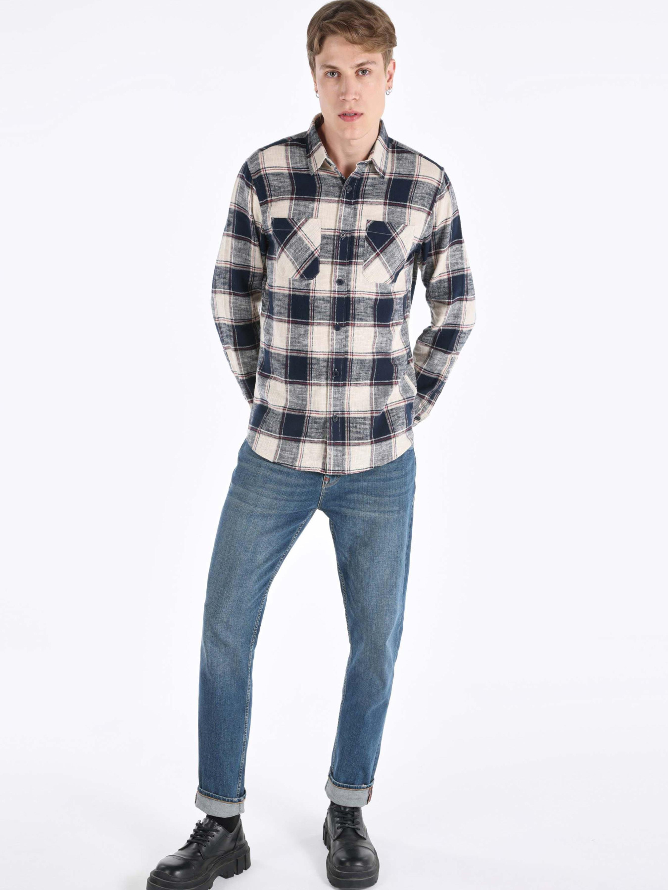 Рубашки Colin’s модель CL1065717_Q1.V1_NAV Фото