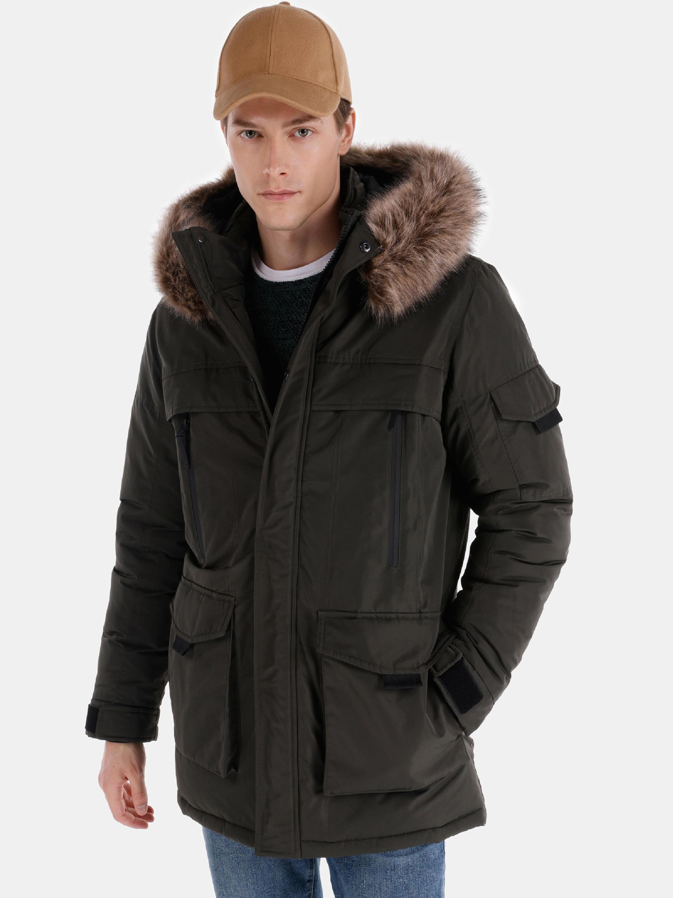 Куртки и дубленки Colin’s модель CL1064952_Q1.V1_KHA Фото