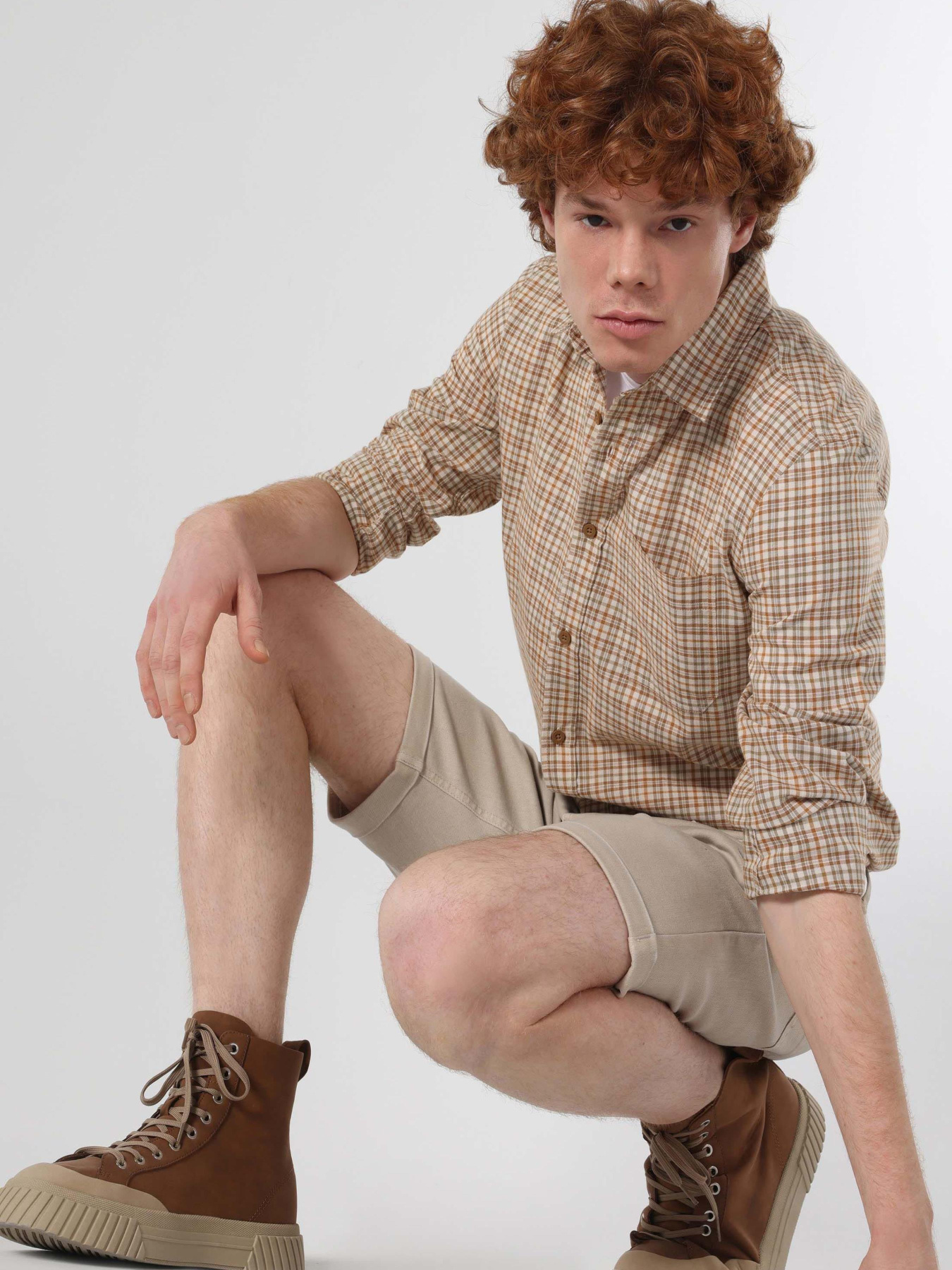 Рубашки Colin’s модель CL1062620_Q1.V1_CRM Фото