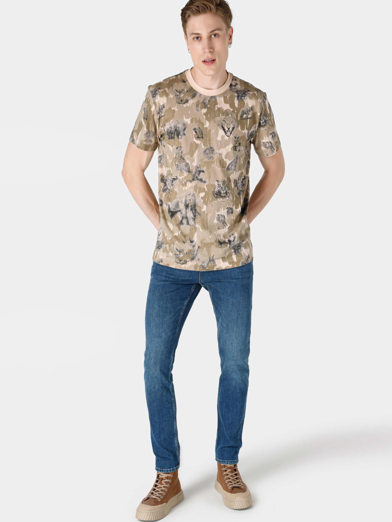 Футболки і поло Colin’s модель CL1064894_Q1.V1_BEI Фото