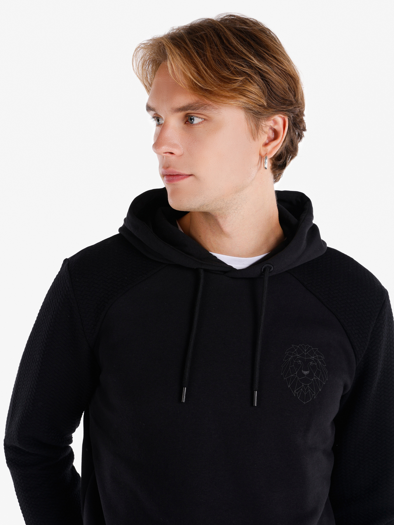 Худи и свитшоты Colin’s модель CL1066047_Q1.V1_BLK Фото