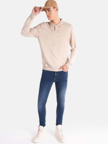 Худи и свитшоты Colin’s модель CL1065126_Q1.V1_BEI Фото