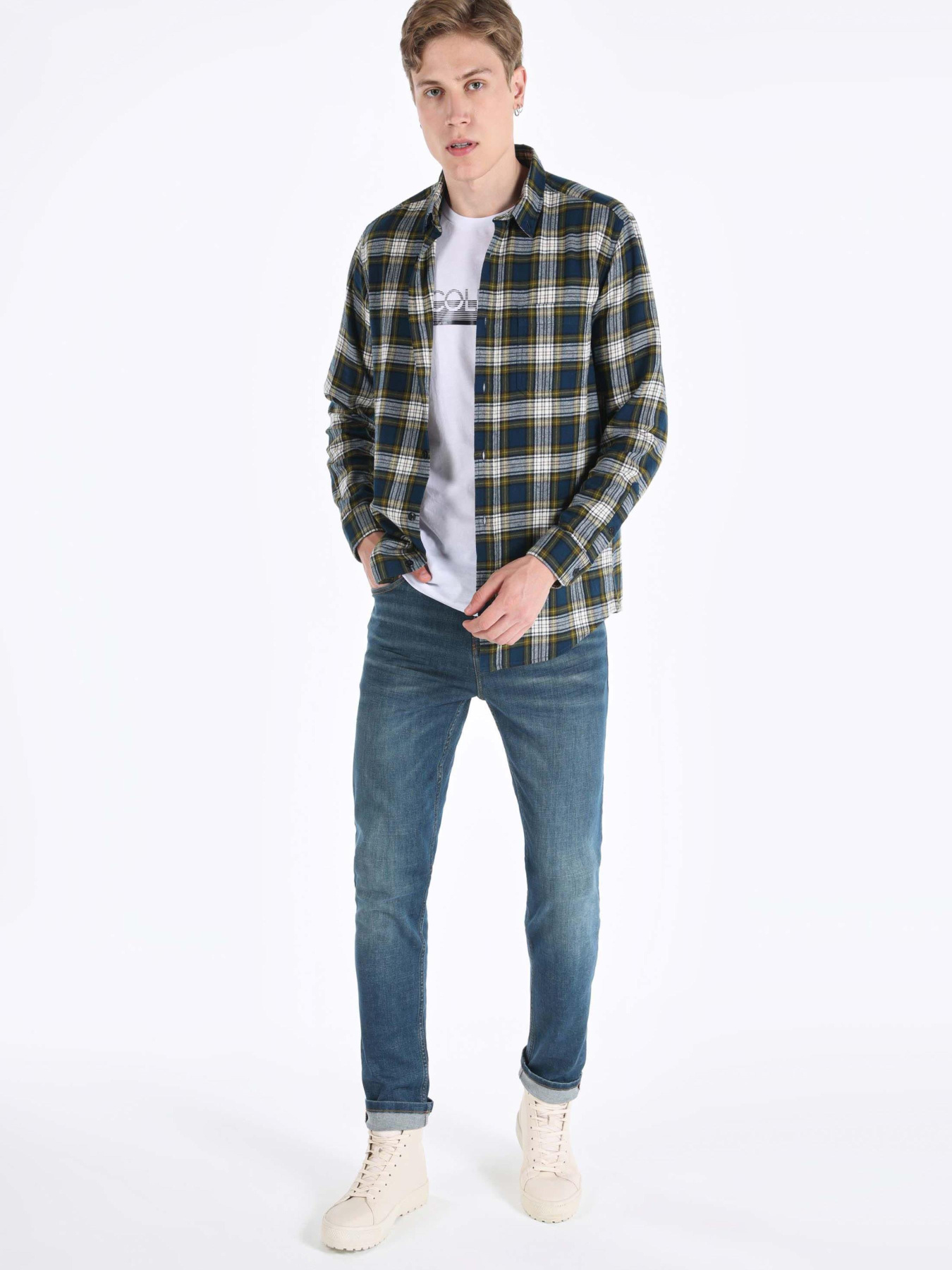 Сорочки Colin’s модель CL1064664_Q1.V1_NAV Фото