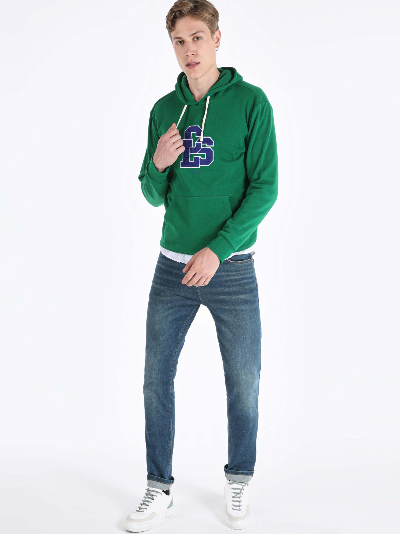 Кофты и свитера Colin’s модель CL1065144_Q1.V1_GRE Фото