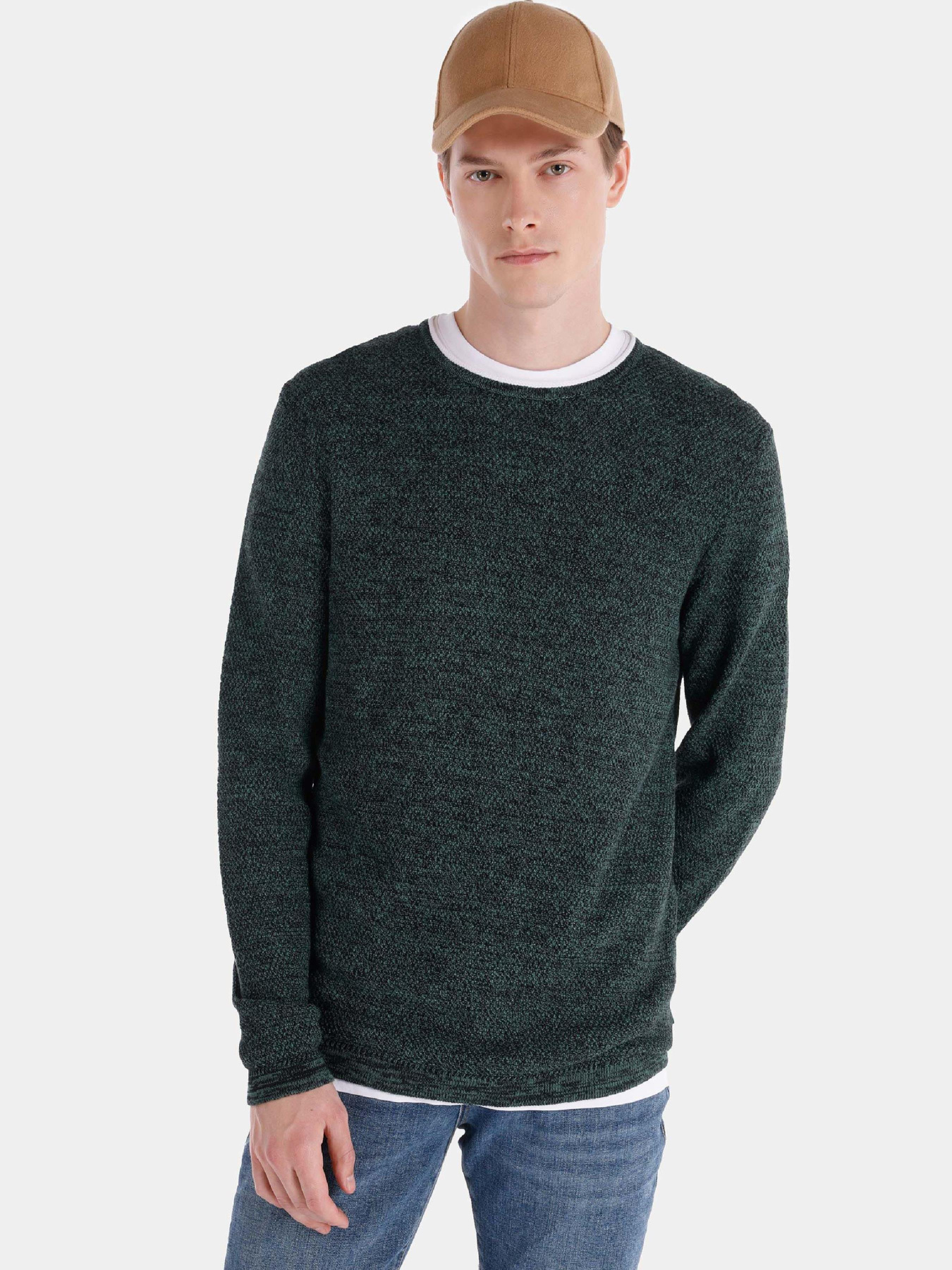 Кофты и свитера Colin’s модель CL1065743_Q1.V1_GRN Фото