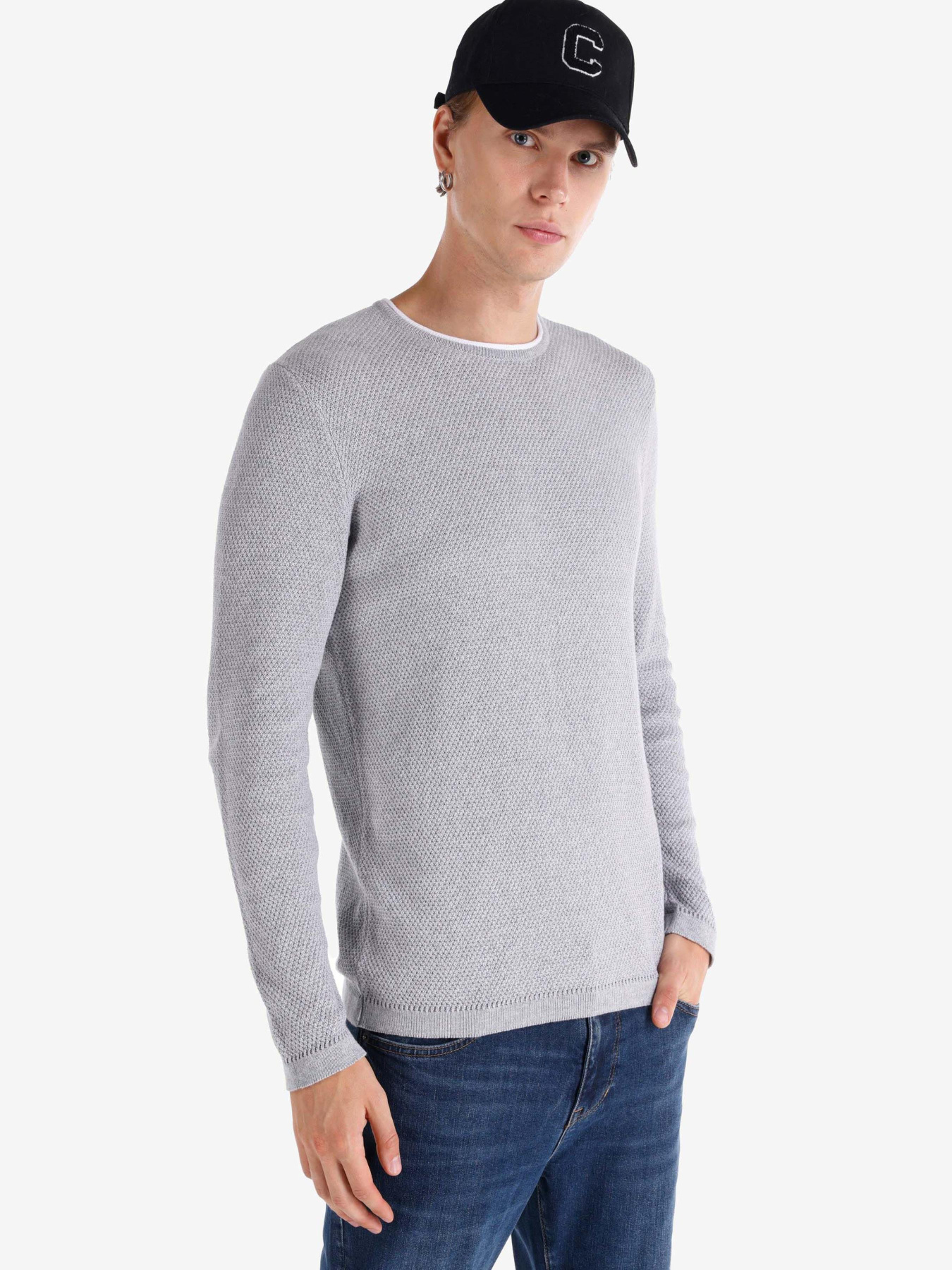 Худи и свитшоты Colin’s модель CL1065743_Q1.V1_LGM Фото