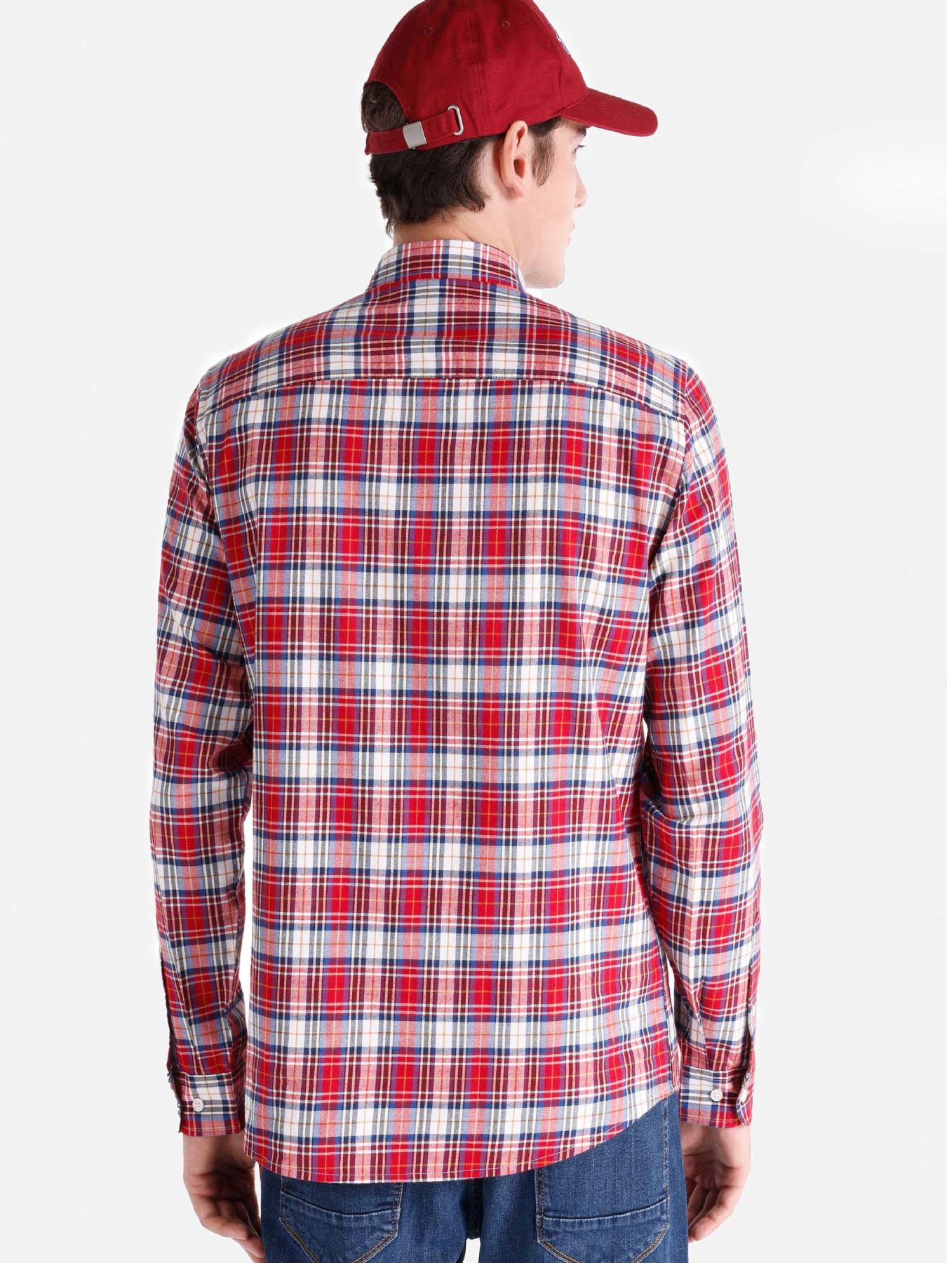 Рубашки Colin’s модель CL1064995_Q1.V1_RED Фото