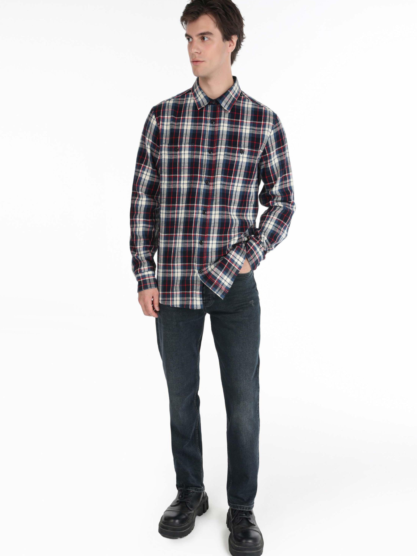 Рубашки Colin’s модель CL1064640_Q1.V1_INV Фото