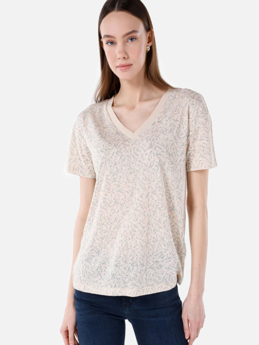 Футболки и поло Colin’s модель CL1062559_Q1.V1_BEI Фото