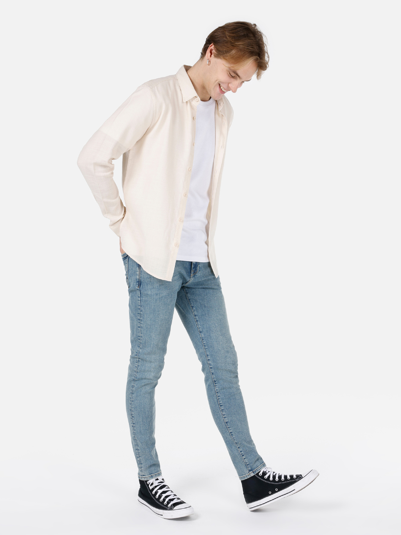 Рубашки Colin’s модель CL1066755_Q1.V1_BEI Фото