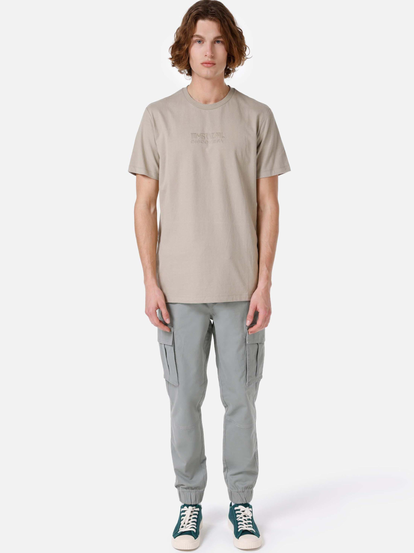 Футболки и поло Colin’s модель CL1066978_Q1.V1_BEI Фото