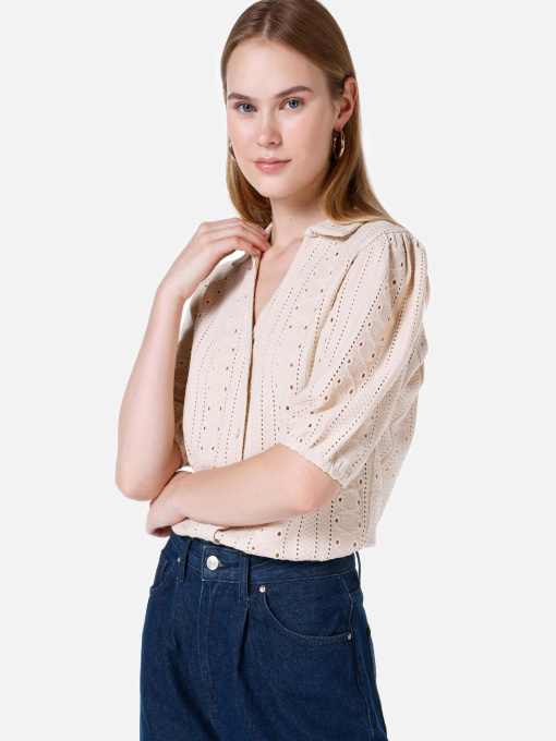 Футболки и поло Colin’s модель CL1067325_Q1.V1_BEI Фото