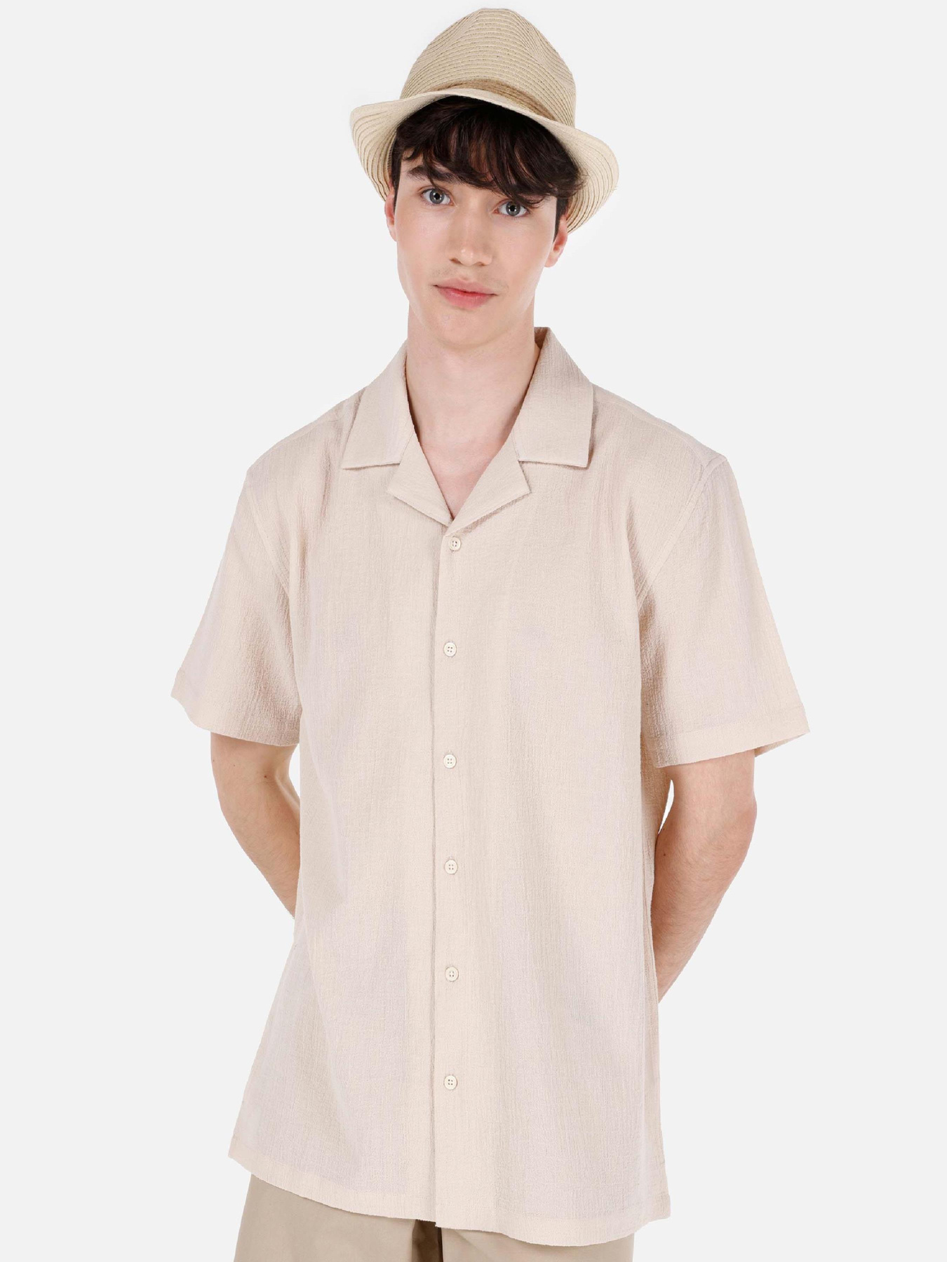 Рубашки Colin’s модель CL1067591_Q1.V1_BEI Фото