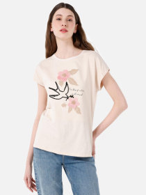 Футболки и поло Colin’s модель CL1067954_Q1.V1_BEI Фото