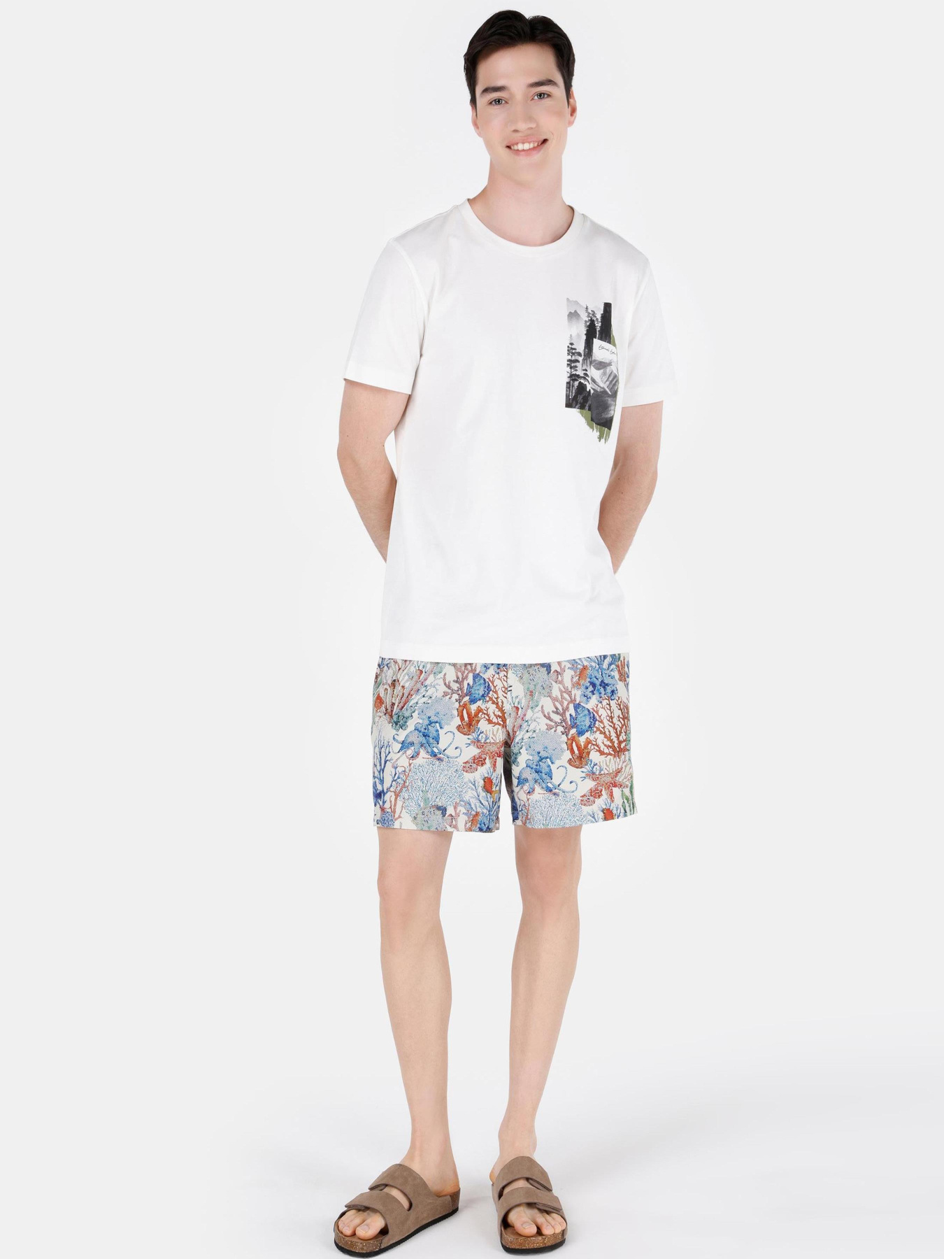 Одяг для пляжу Colin’s модель CL1068041_Q1.V1_BEI Фото