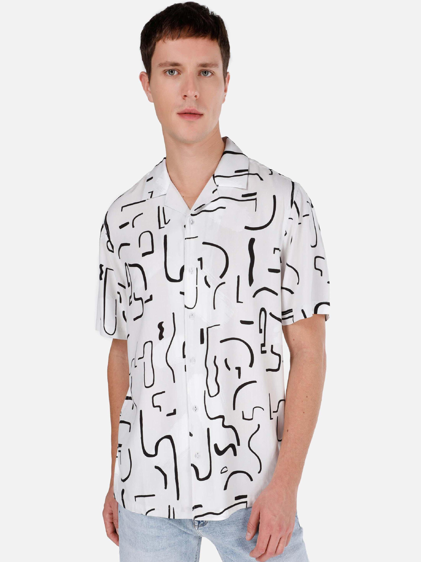 Сорочки Colin’s модель CL1068114_Q1.V1_BEI Фото