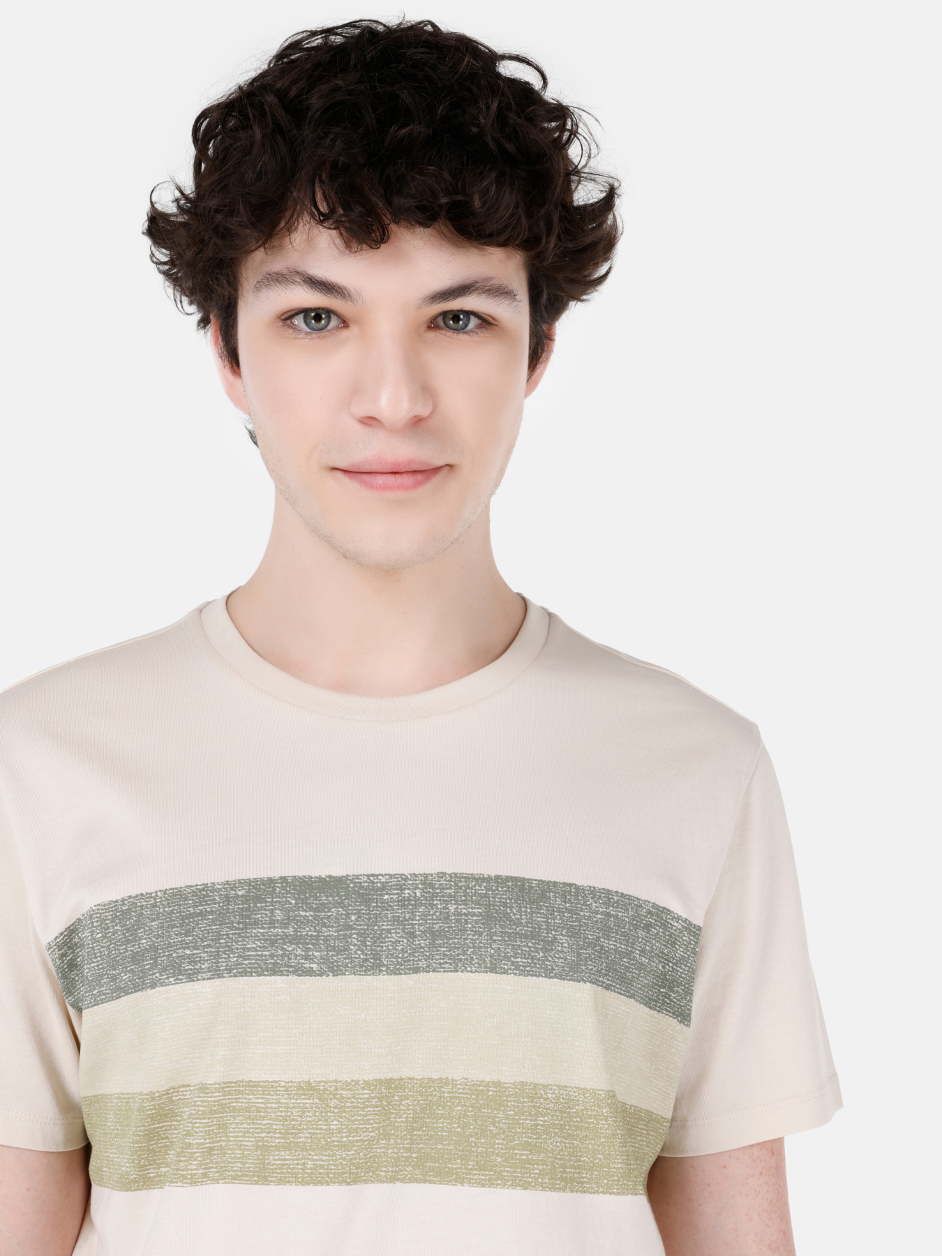 Футболки и поло Colin’s модель CL1068416_Q1.V1_BEI Фото